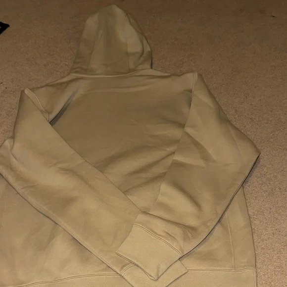Nike Men's Khaki Hoodie - Picture 3 of 3